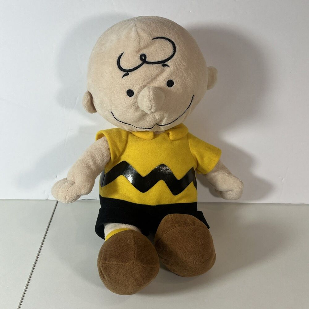 Peanuts Charlie Brown Plush 14” Kohls Cares 2019 Stuffed Toy